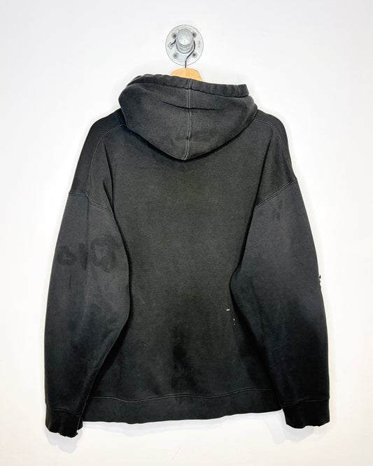 2000s Spitfire Wheels Black Skateboarding Hoodie