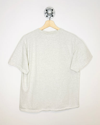 Vintage 90s/00s “God Used Nails COL 2:14” Grey Tee Shirt