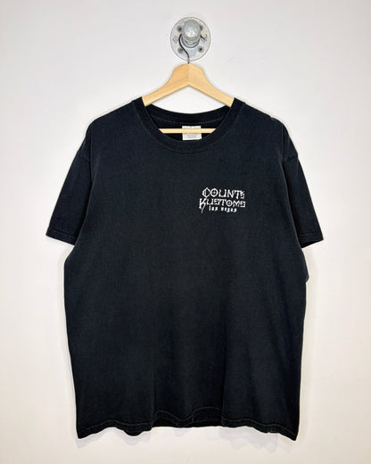 Vintage 2000s Counts Kustoms Las Vegas Black Tee Shirt