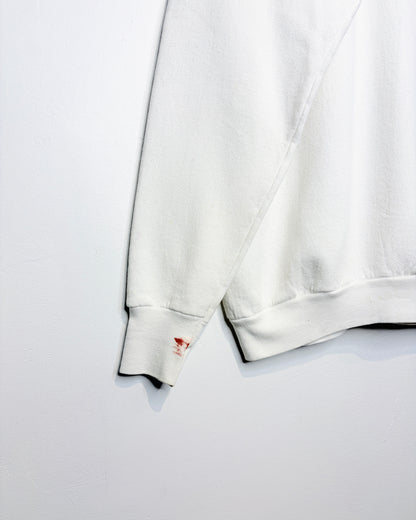 Vintage 1989 Burlington Ontario Tourist Graphic Print White Crewneck Sweatshirt