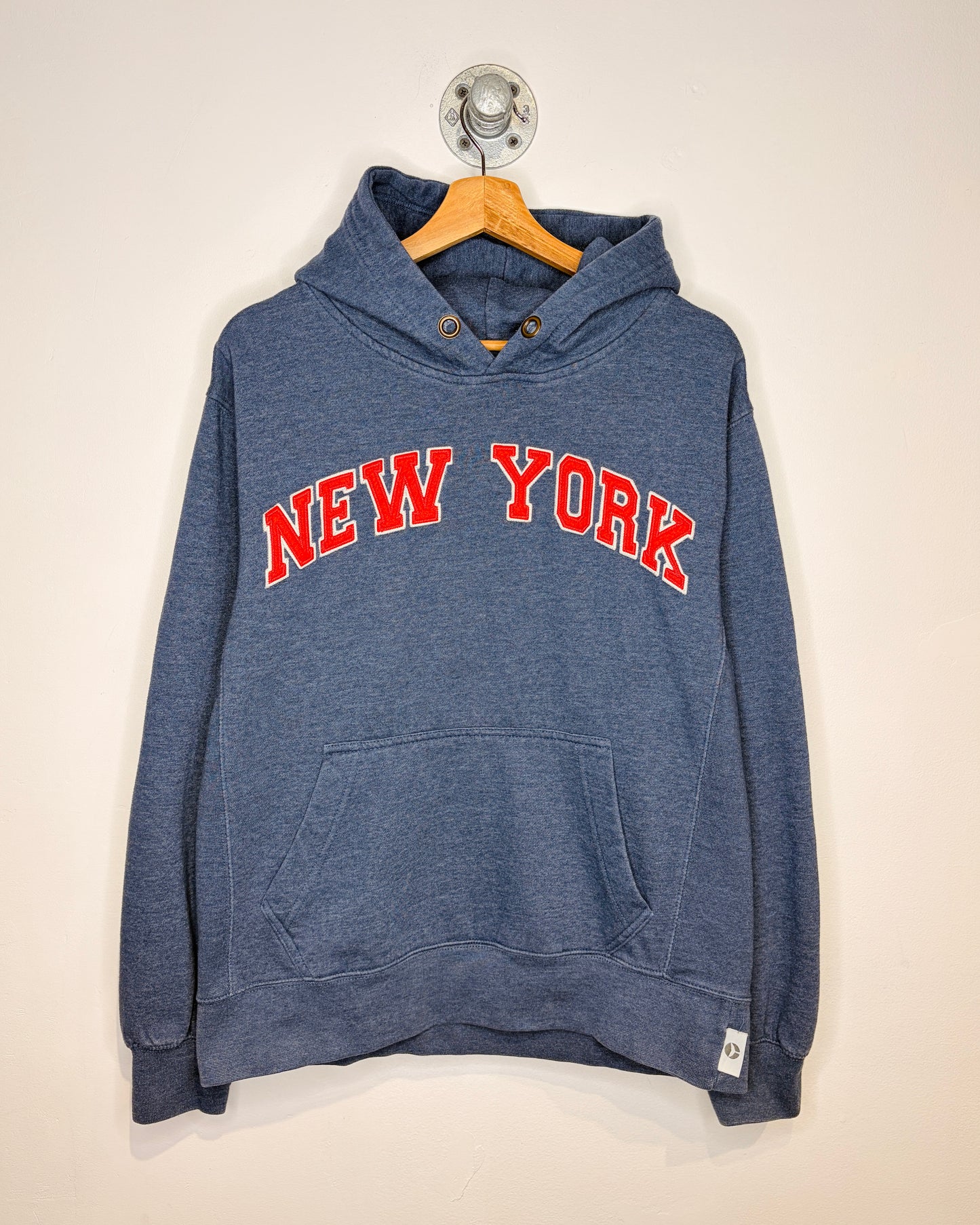 2000s New York Heather Blue Hoodie