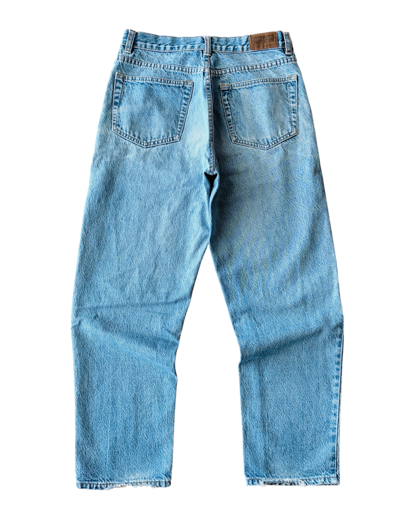 Vintage Women’s Kirland Loose Fit Faded Light Wash Jeans