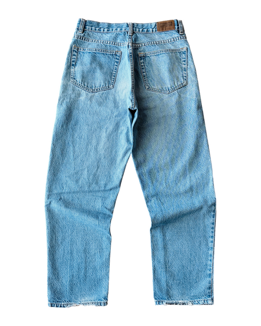 Vintage Women’s Kirland Loose Fit Faded Light Wash Jeans