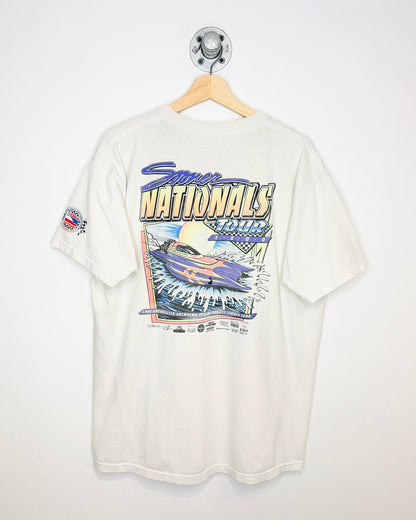 Vintage 2000 Sooner Nationals Tour White Tee Shirt