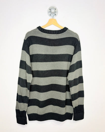 Vintage Early 1990s Penmans Black And Grey Sweater