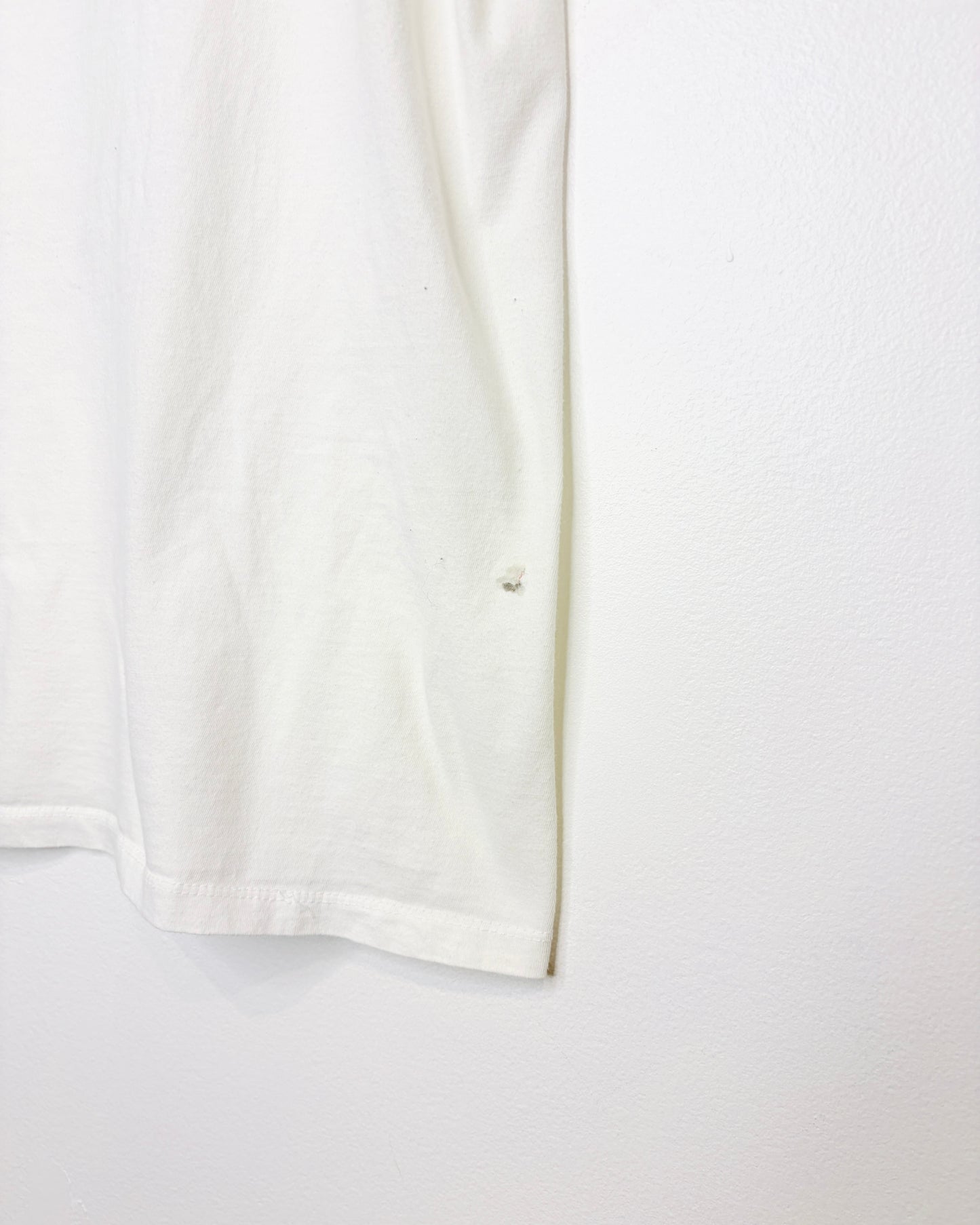 Nine Inch Nails White Band Tee Shirt