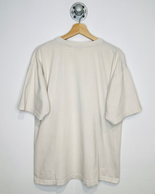 Vintage Mickey Mouse Leo Off White Tee Shirt