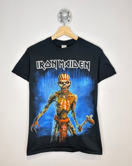 Iron Maiden Book Of Souls Tour Black Tee Shirt