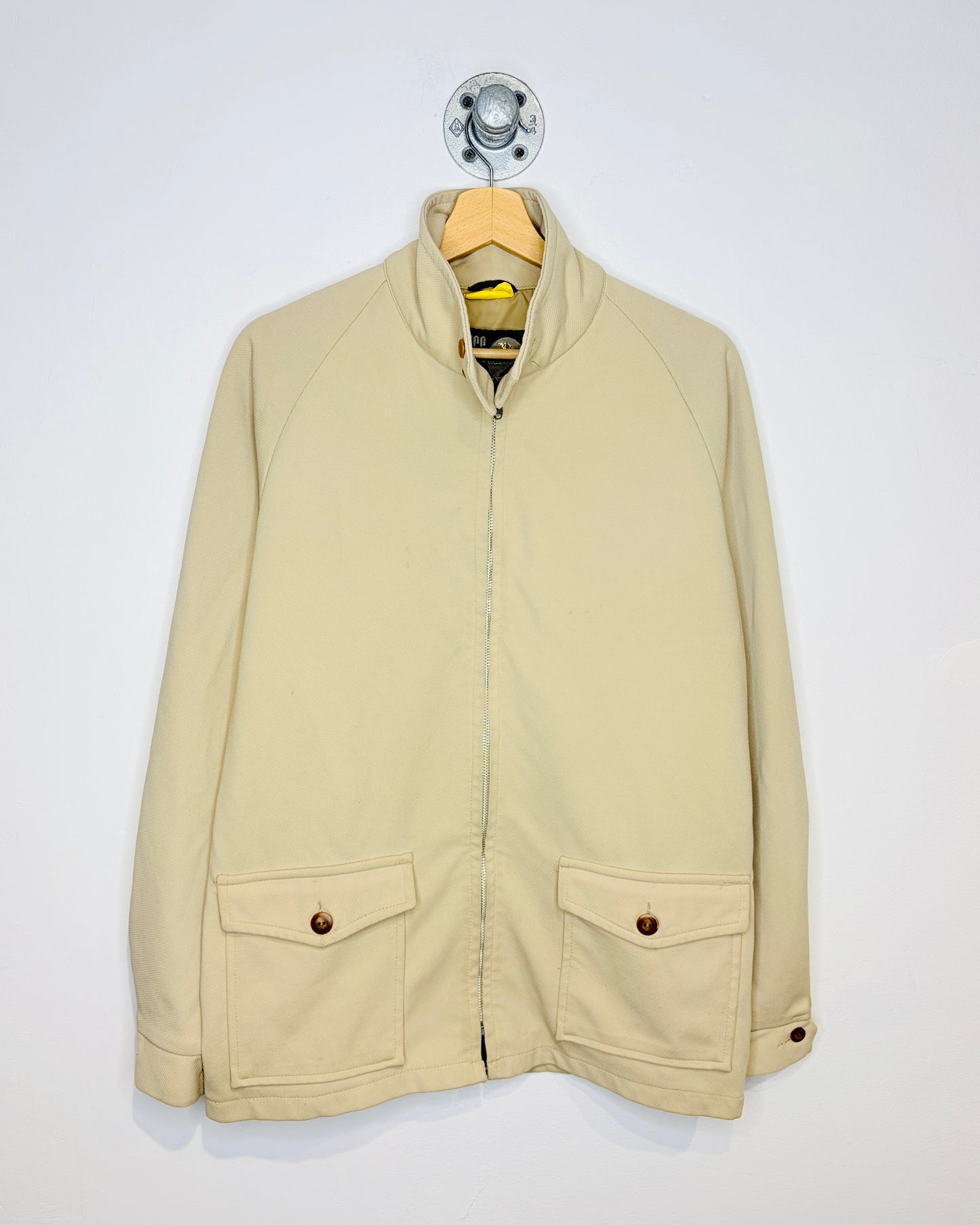 Vintage 70s Rice Sportswear Tan Harrington Jacket