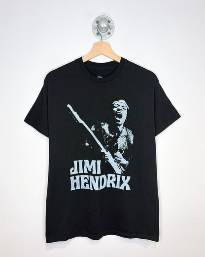 Jimi Hendrix Graphic Black Band Tee Shirt