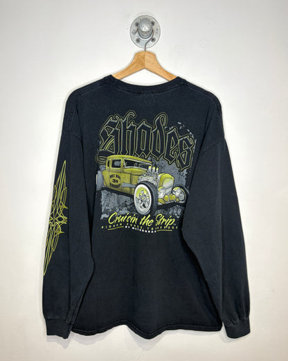 2000s Shades Hot Rods Black Longsleeve Shirt