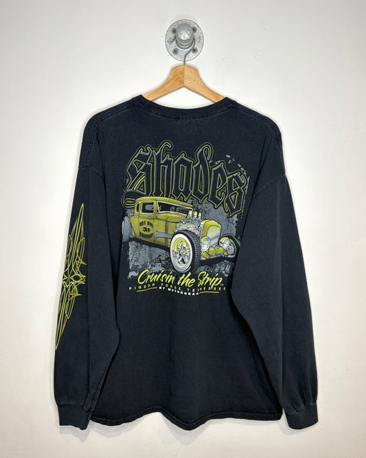 2000s Shades Hot Rods Black Longsleeve Shirt