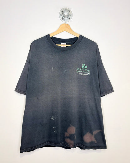 Vintage 2005 Daytona Beach Bike Week Thrashed Black Tee Shirt