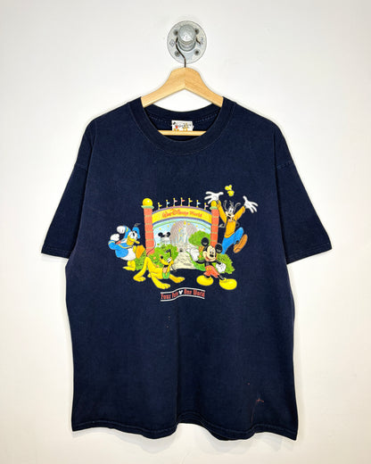 Vintage 90s Walt Disney World Navy Tee Shirt