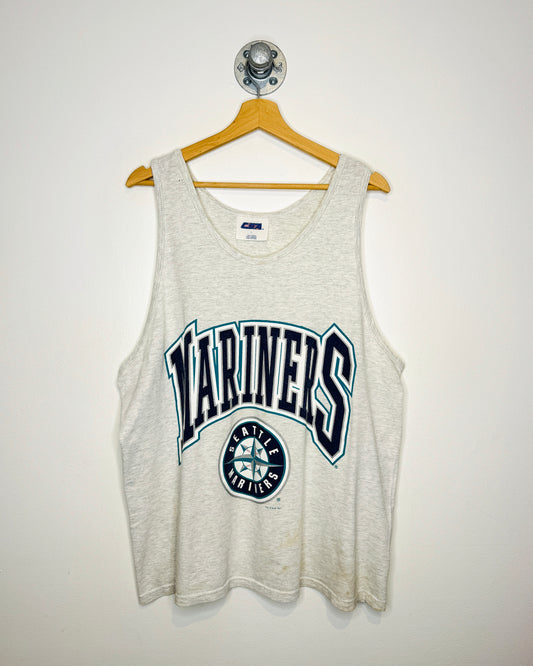 Vintage 1997 Seattle Mariners Grey Tank Top