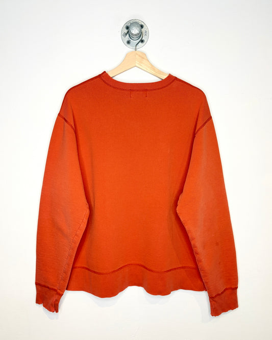 Vintage 90s Roots Athletics Orange Crewneck Sweatshirt