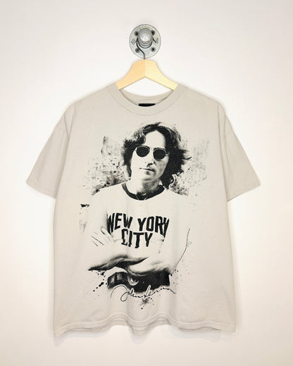 2010 John Lennon Zion Light Grey Tee Shirt