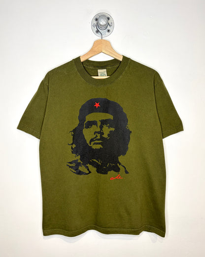Vintage Che Faded Army Green Tee Shirt