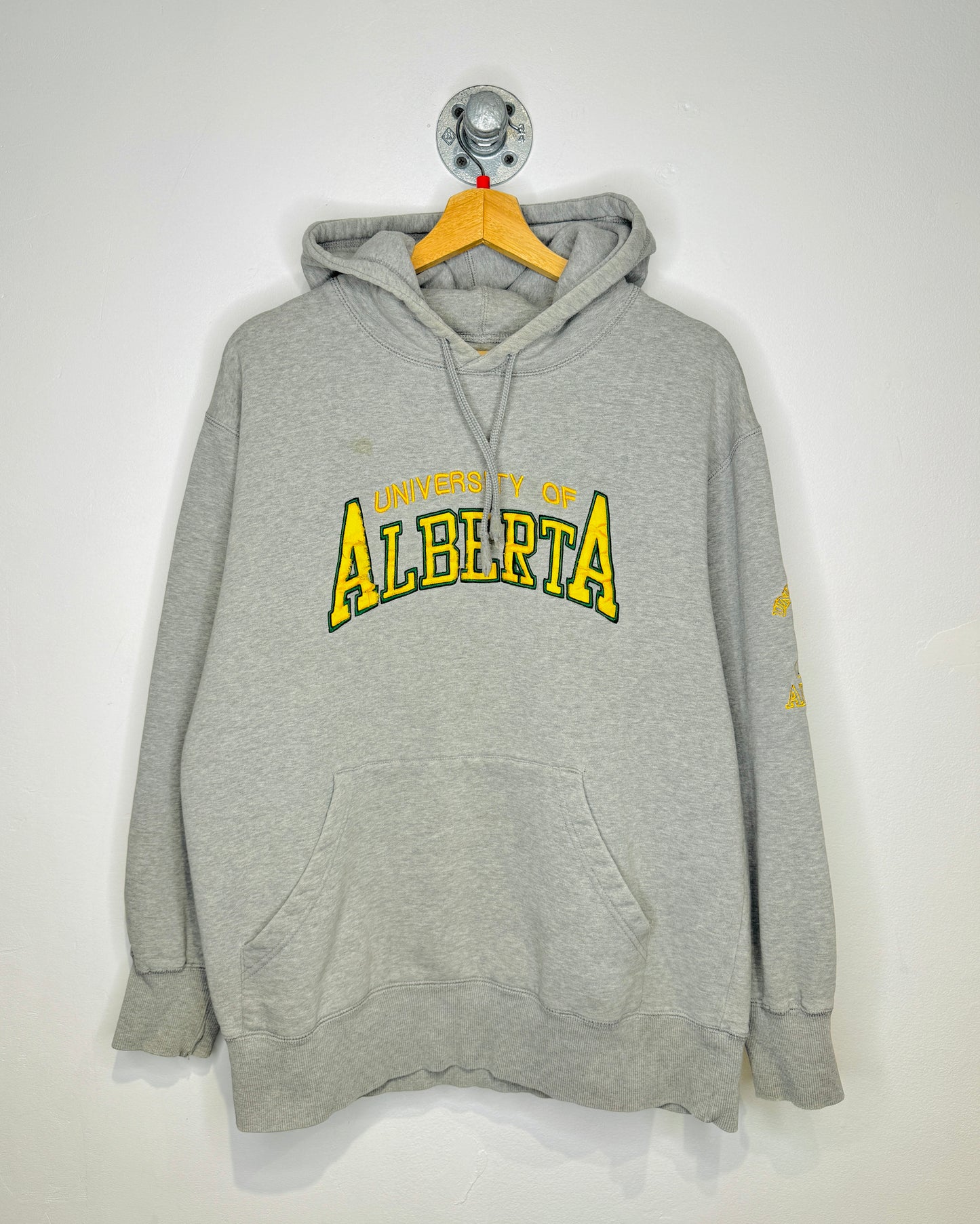 2008 University Of Alberta Grey Hoodie