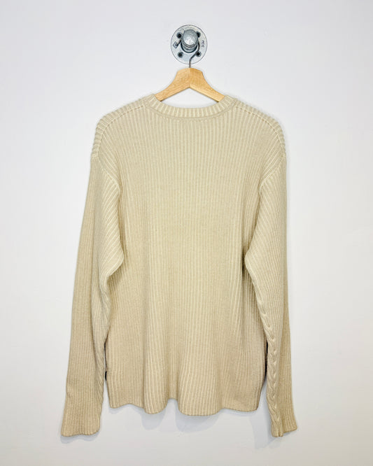 Vintage Timberland Tan Heavyweight Ribbed Sweater