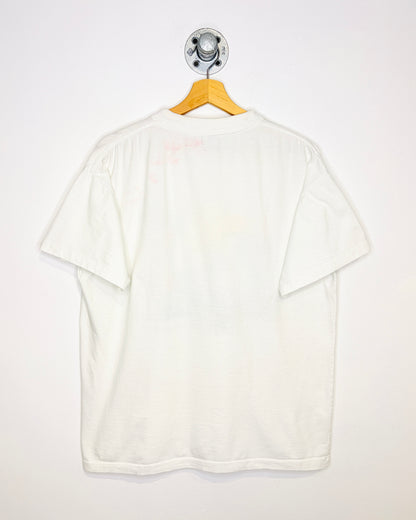 Vintage 90s Galápagos Islands WWF White Tee Shirt