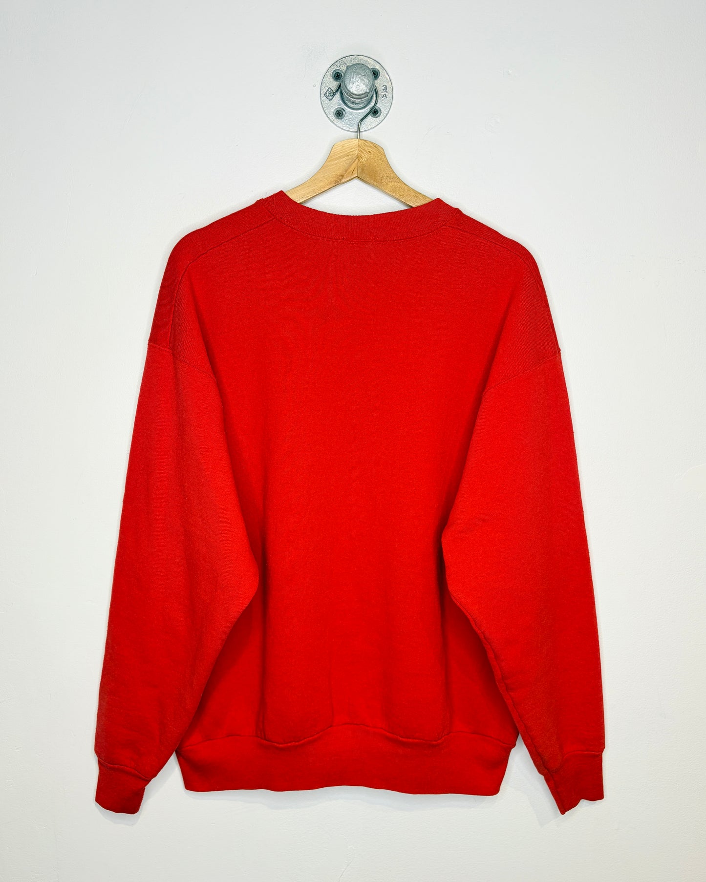 Vintage 90s Gold’s Gym Vancouver Red Crewneck Sweatshirt