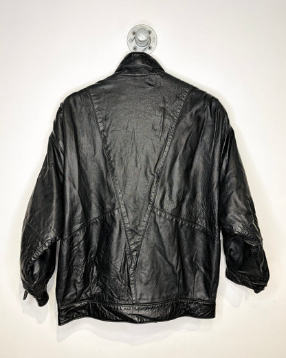 Vintage 90s Old Hide House Leather Jacket