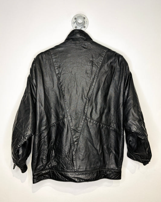 Vintage 90s Old Hide House Leather Jacket