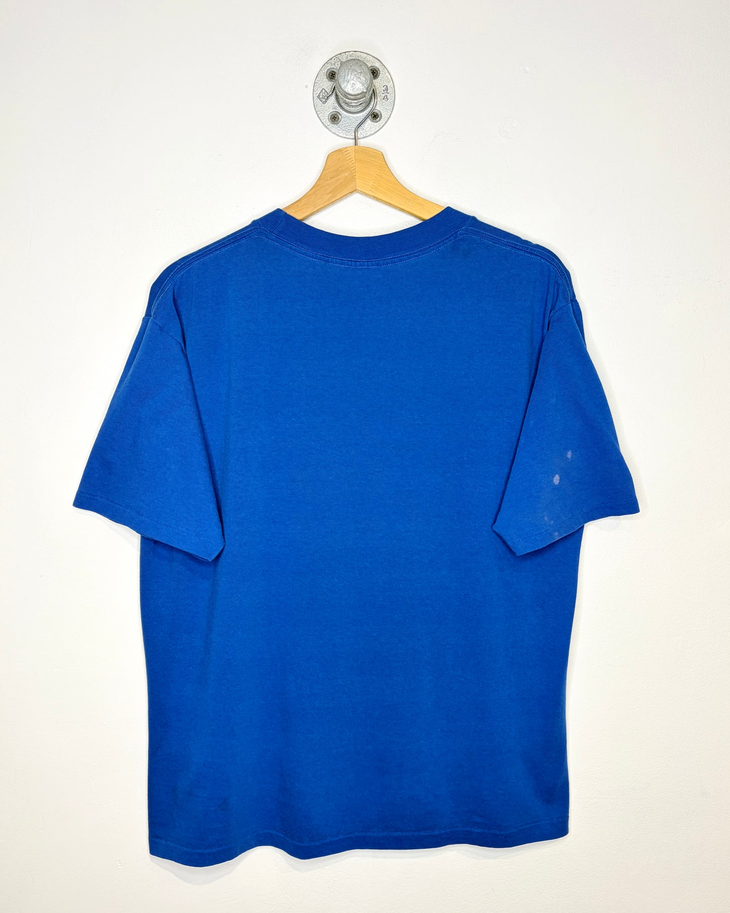 Vintage 80s Myrtle Point Bobcats Thin Blue Tee Shirt