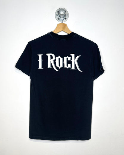 2008 Guitar Hero I Rock Black Tee Shirt