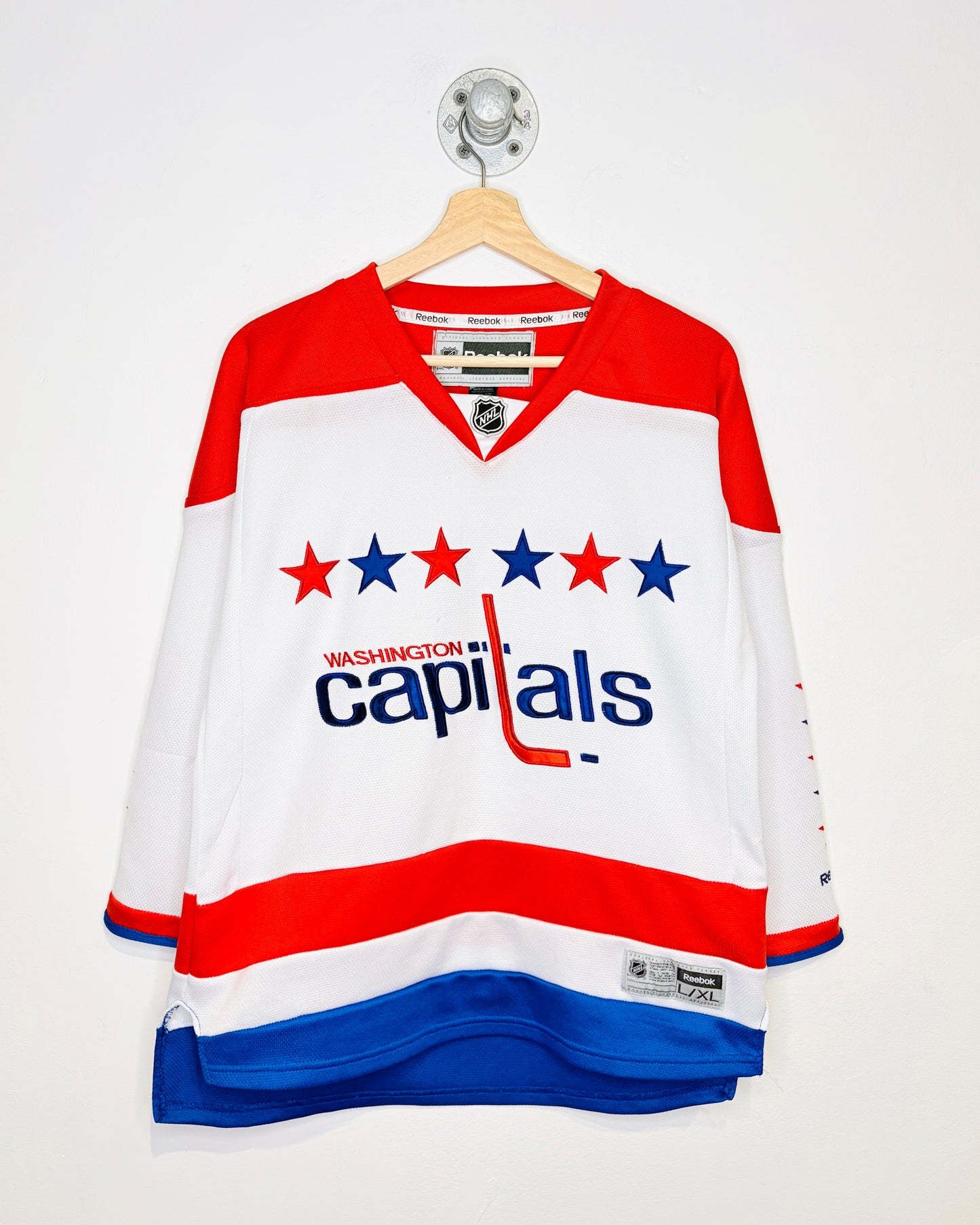 2010s Reebok Washington Capitals NHL Hockey Jersey