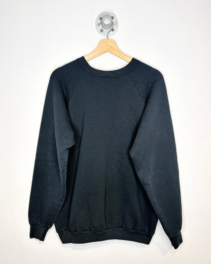 Vintage 1980s The Phantom Of The Opera Black Crewneck Sweatshirt