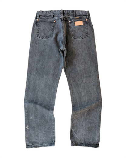 Vintage 90s Wrangler Faded Black Straight Fit Jeans