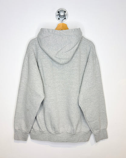 2000s University Of Alberta Ash Grey Zip Up Hoodie