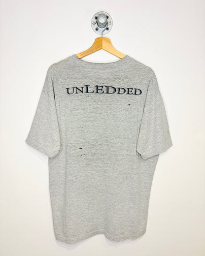 Vintage 1990s Jimmy Page And Robert Plant Grey Tee Shirt