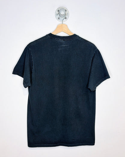 Vintage 2000s Crowned King Faded Black Band Tee Shirt