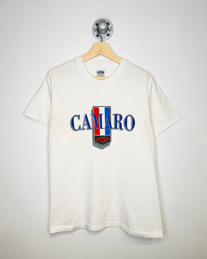 Vintage 90s Chevy Camaro White Tee Shirt