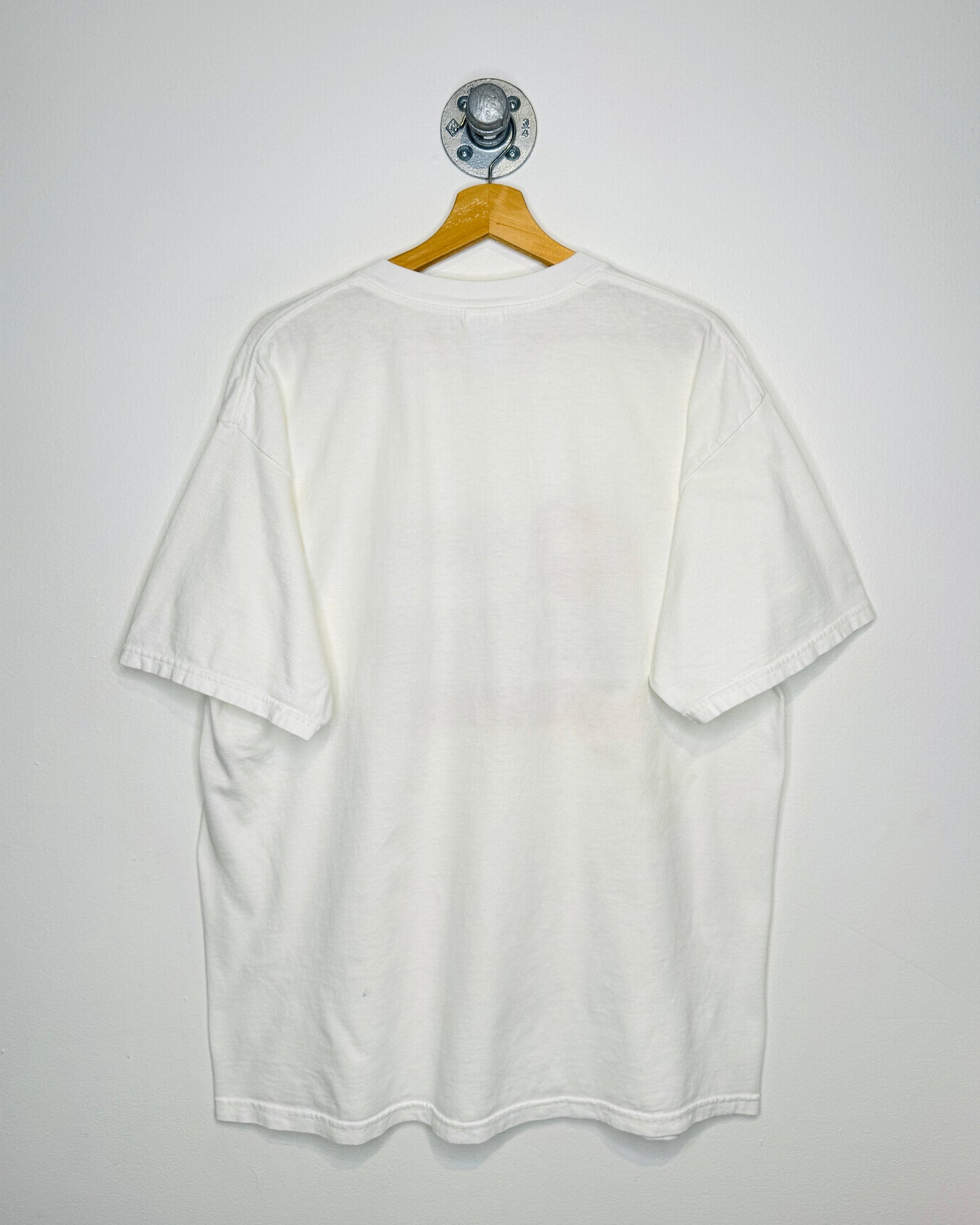 Vintage Q92 Battle Of The Sexes Winner White Tee Shirt
