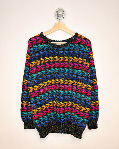 Vintage 90s Multi-Coloured Knit Sweater