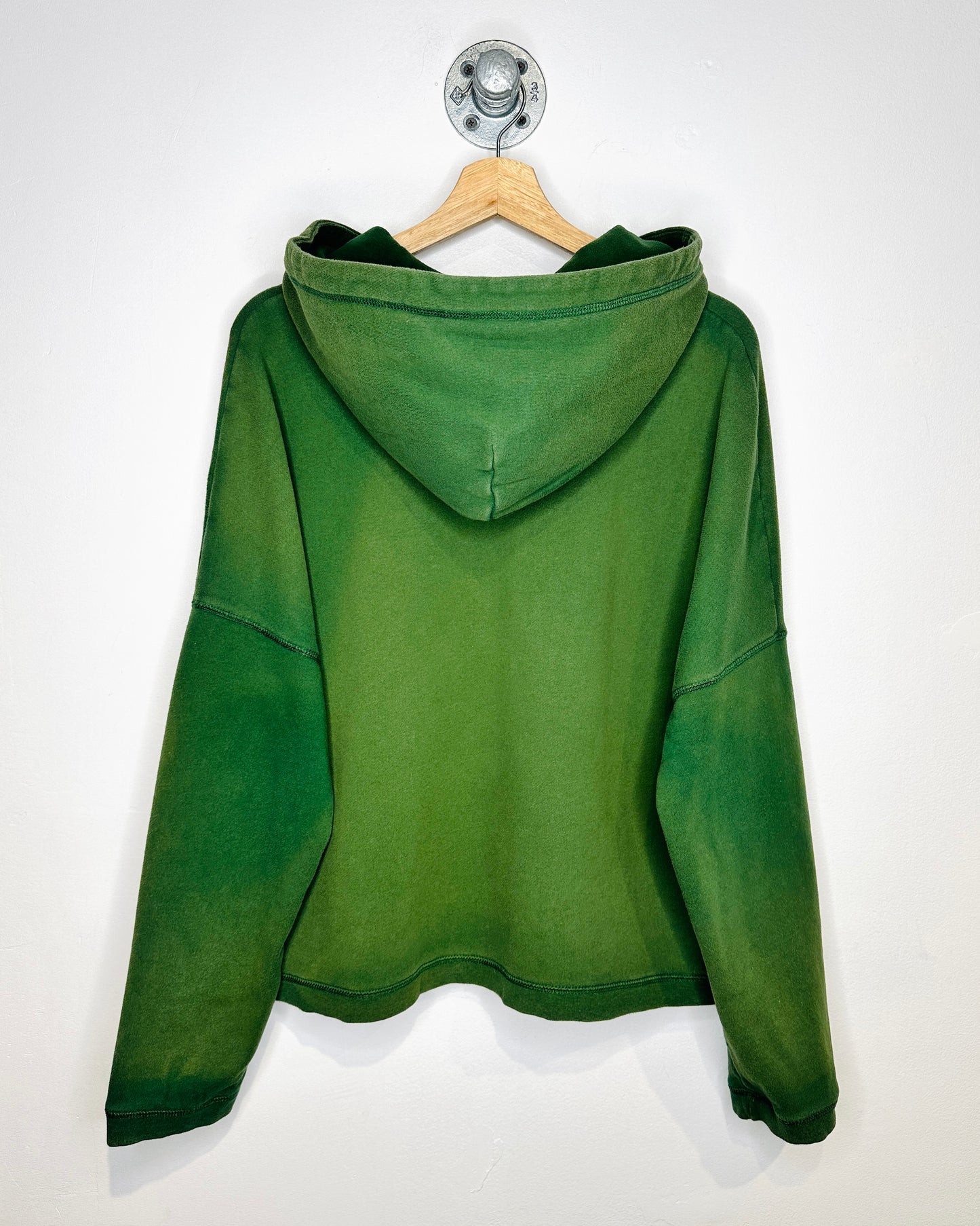 2000s Roots Canada Sun Faded Green Hoodie