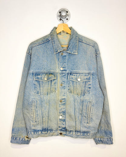 Vintage 90s Disney Characters Light Wash Denim Jacket