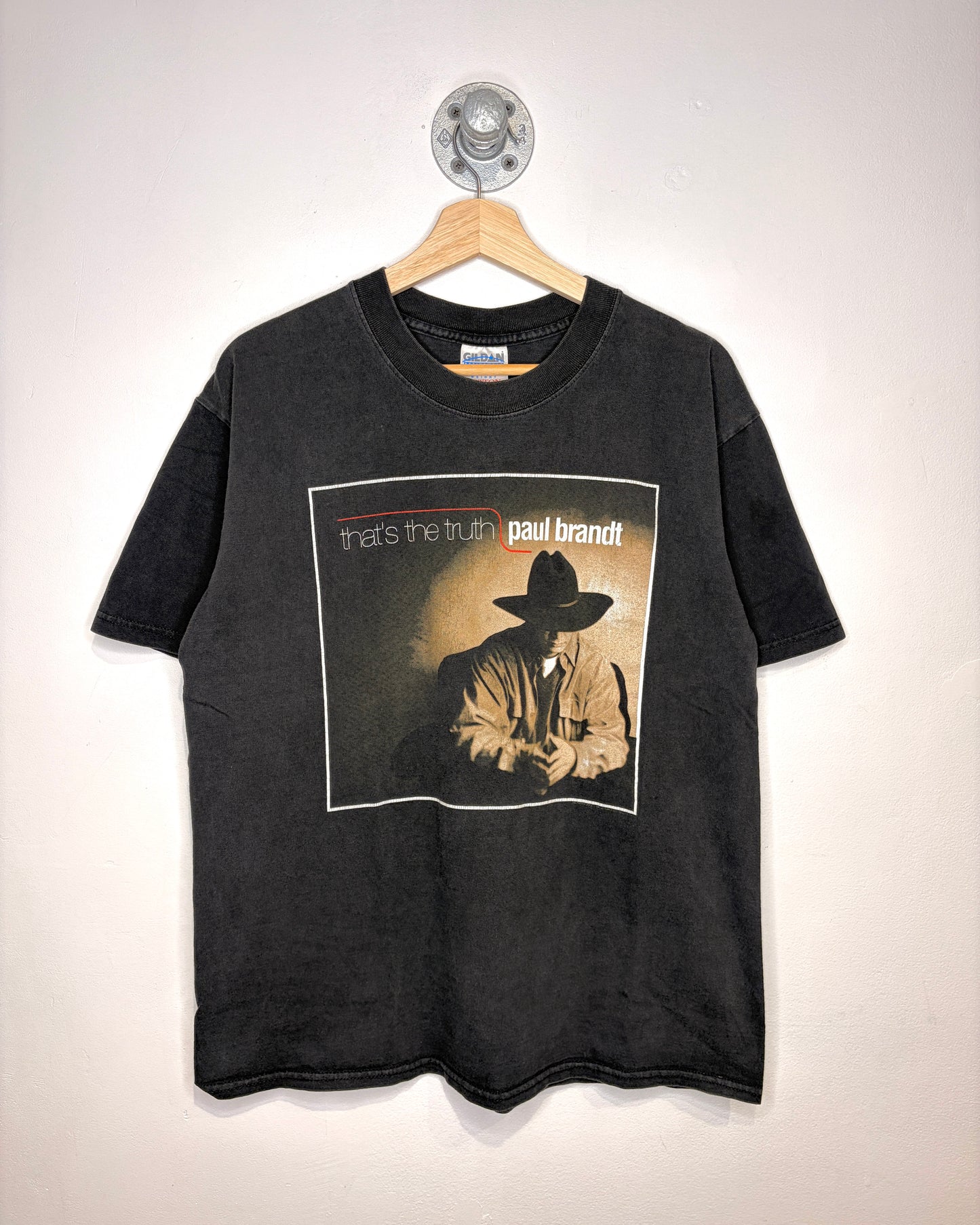2000s Paul Brandt “That’s The Truth” Black Tee Shirt
