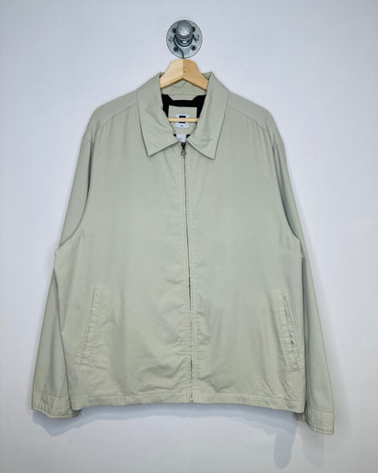 Vintage 2000s Gap Beige Nylon Lined Lightweight Jacket