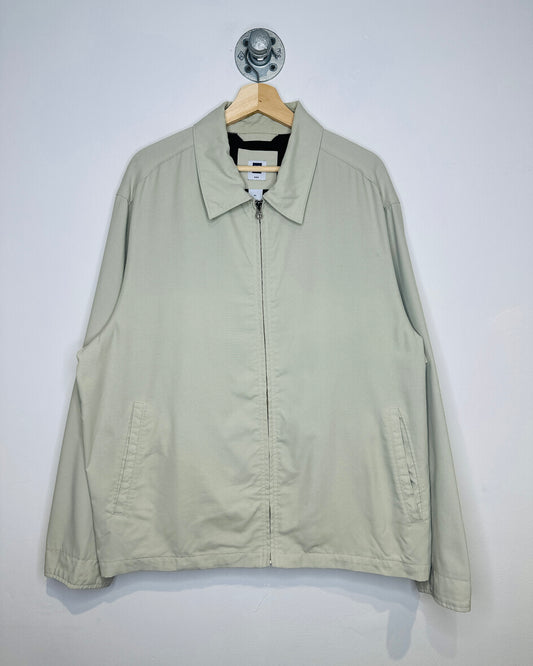 Vintage 2000s Gap Beige Nylon Lined Lightweight Jacket