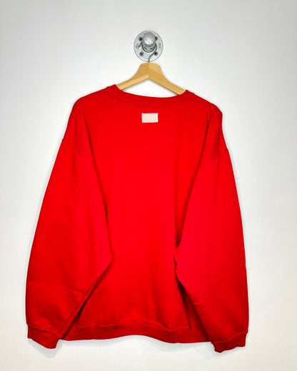 Vintage 90s RLCA Red Crewneck Sweatshirt