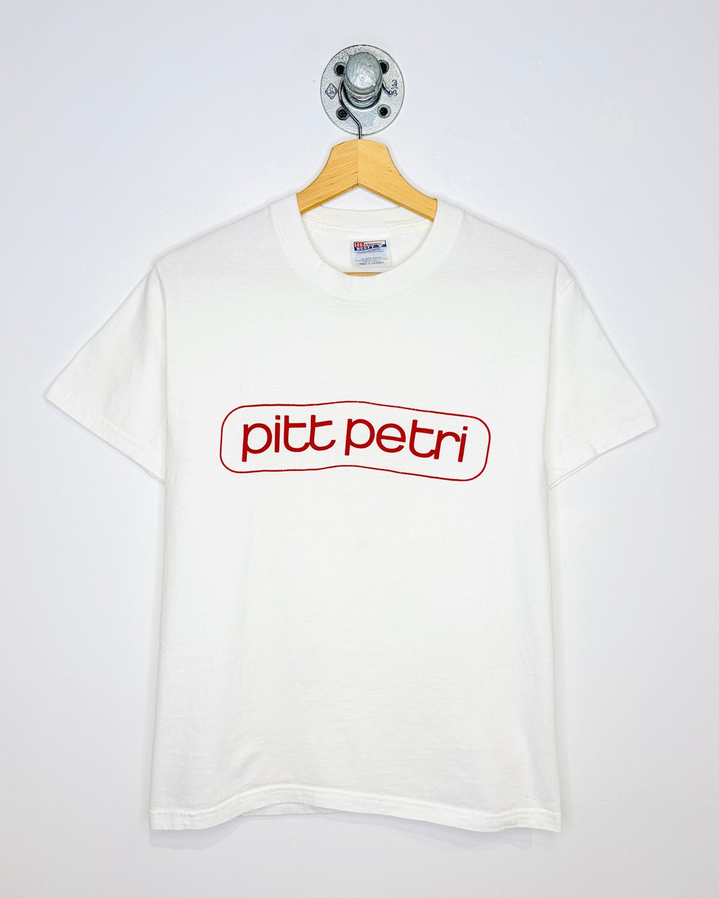 2000s Pitt Petri White Tee Shirt