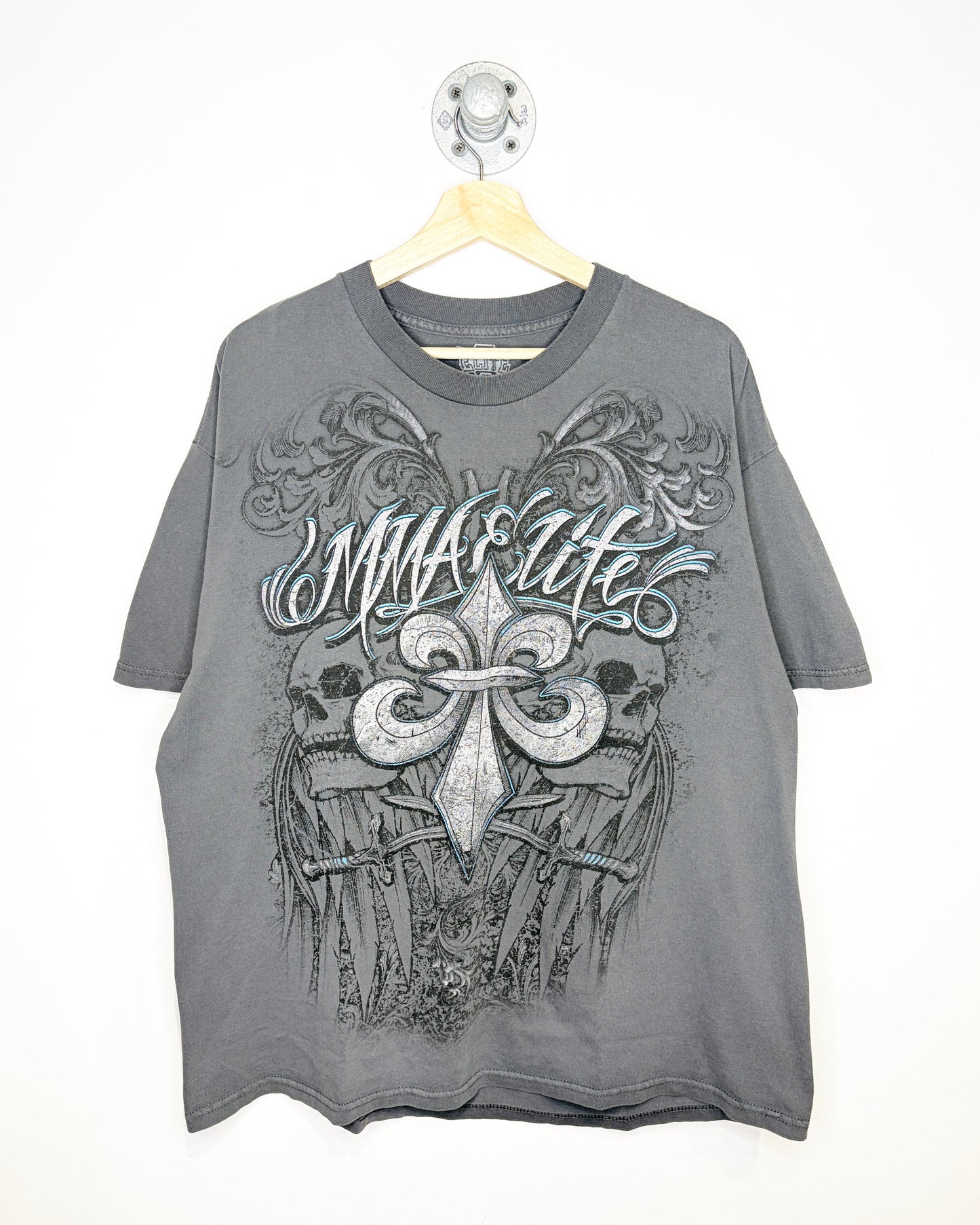 Y2K MMA Elite Dark Grey Tee Shirt