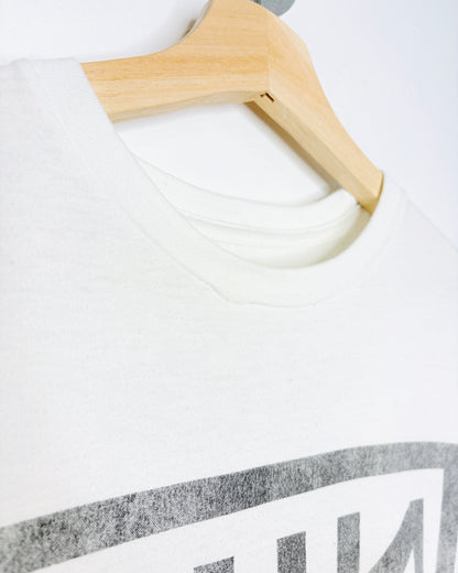Nine Inch Nails White Band Tee Shirt