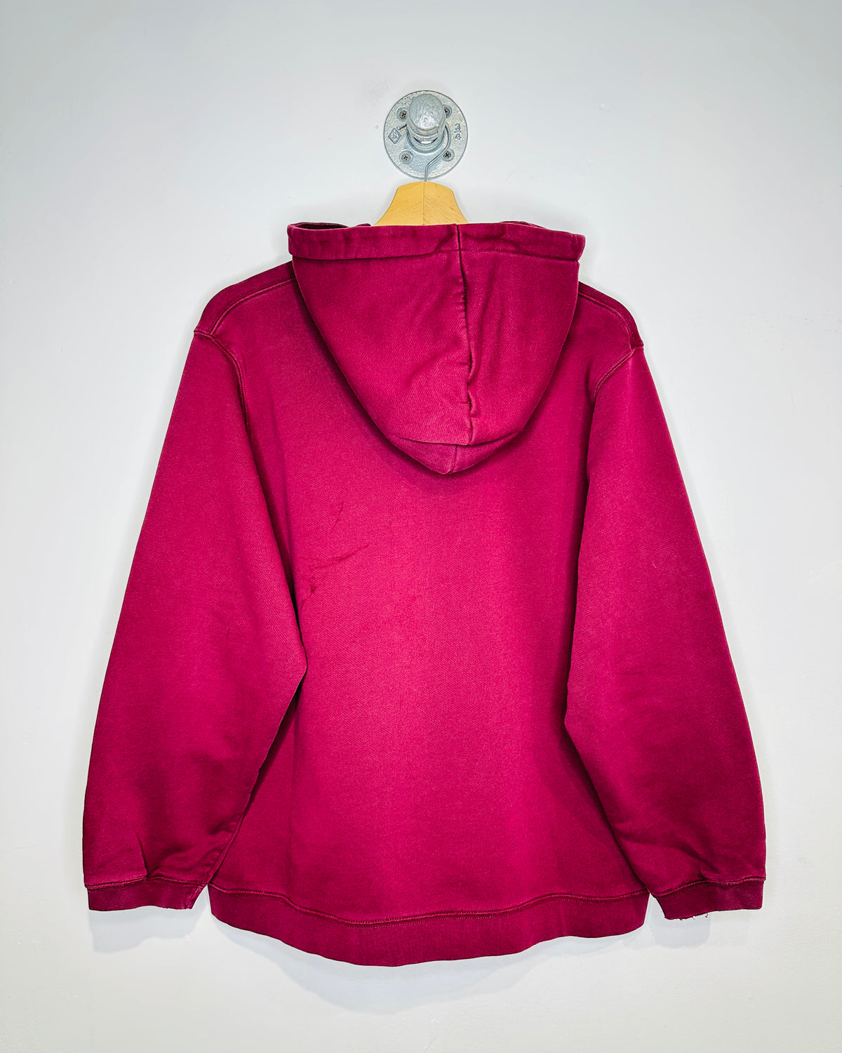 Adidas Mac Track Burgundy Hoodie