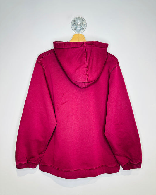 Adidas Mac Track Burgundy Hoodie